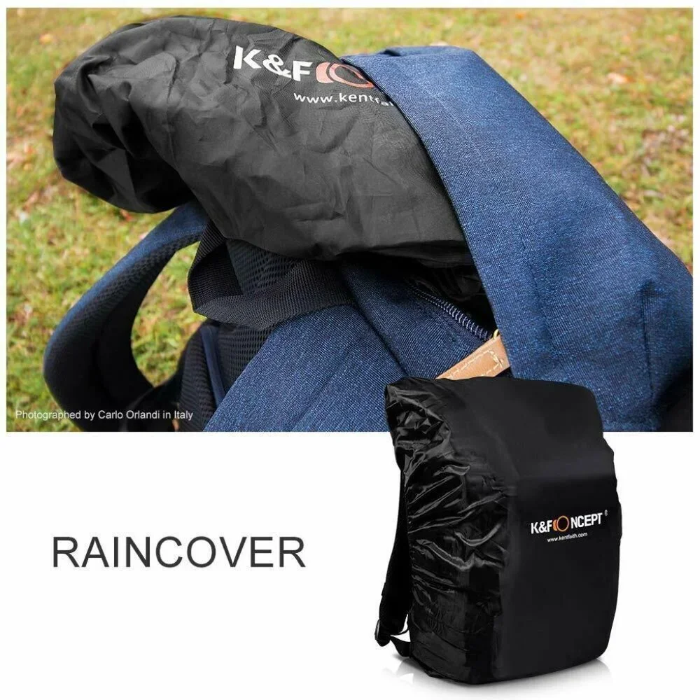 K&F Concept Camera Backpack Waterproof Photography Travel Bag for DSLR Camera